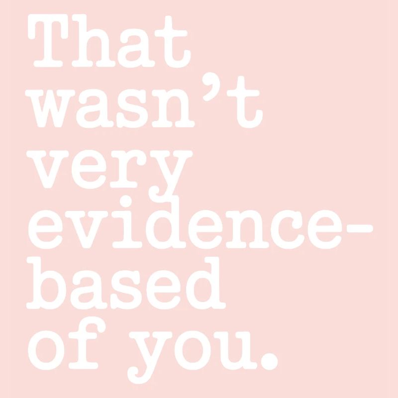 That Wasn't Evidence Based Medizin Labor Nerd Arzt