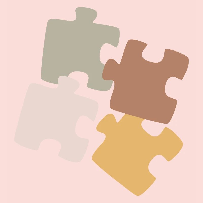 Variété de Patchwork de Puzzles