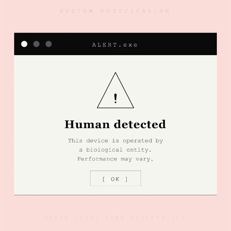 HUMAN DETECTED
