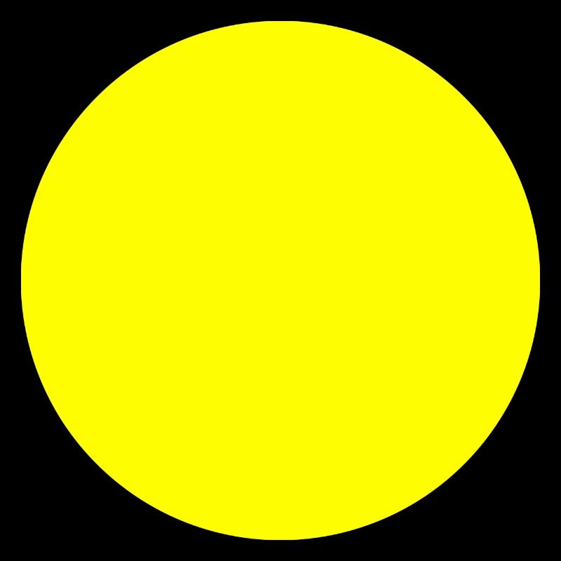 Kreis gelb