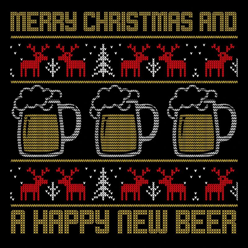bier ugly pullover saufen exmas geschenk familie