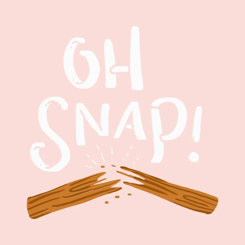 Oh snap! broken through