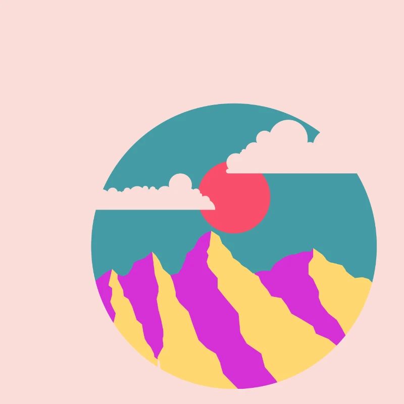 mountain illustration