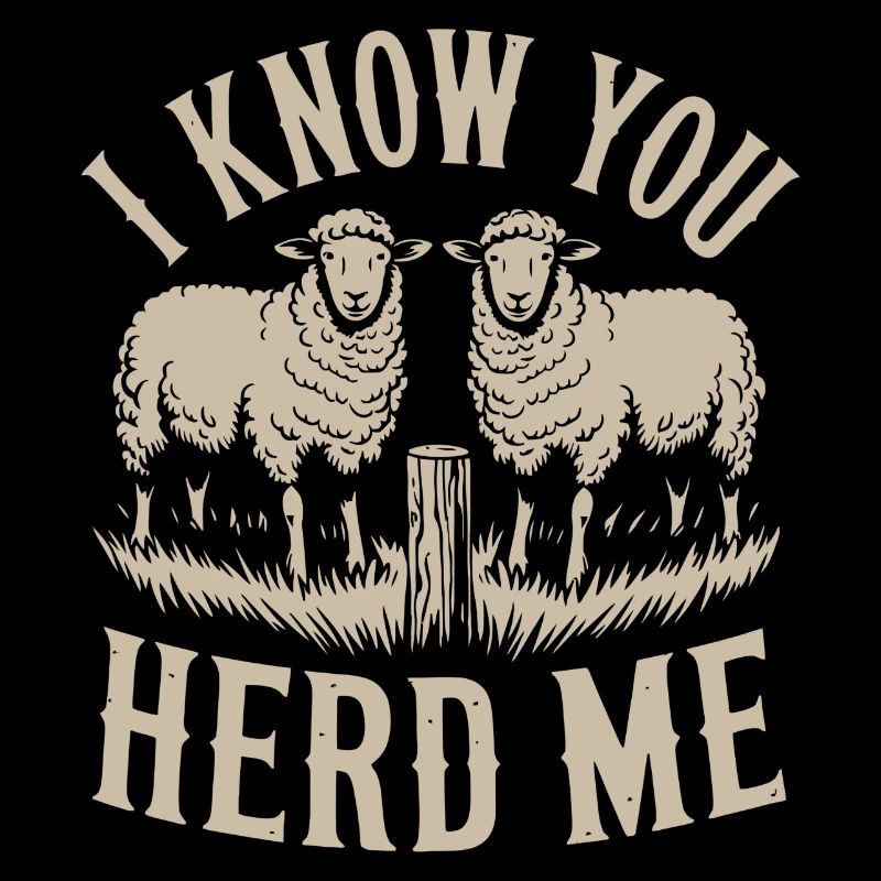 Je sais que tu me conduis mouton Jeu de mots