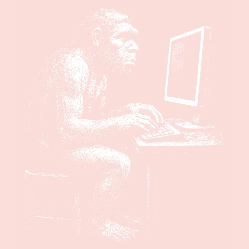 Digital Coder Homo Erectus gift