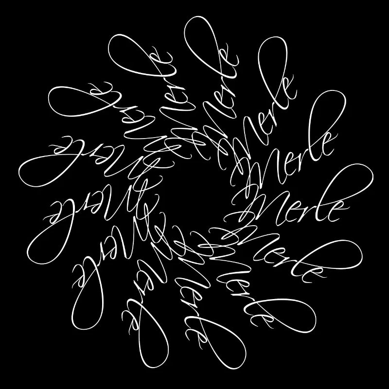 Merle Name Mandala