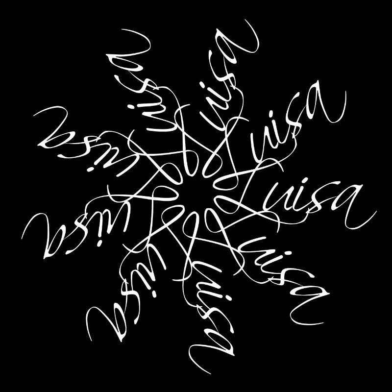 Luisa Name Mandala