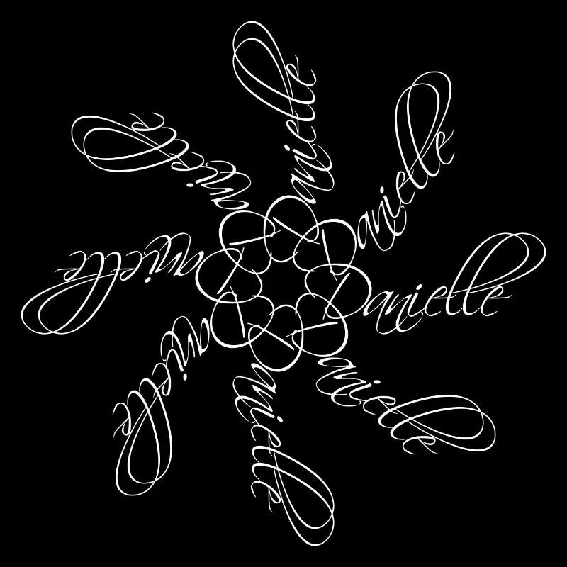 Danielle Name Mandala