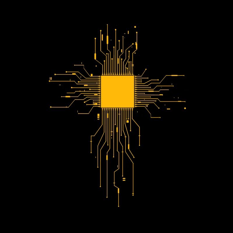 Computer Herz / CPU - Heart