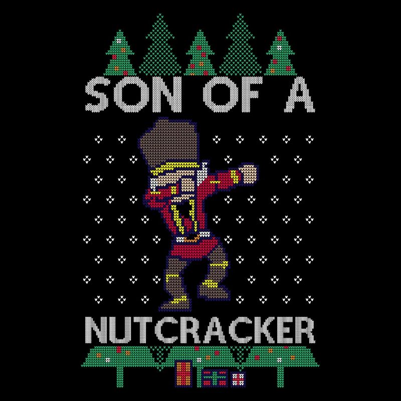 Dabbing Son of a Nutcracker Ugly Christmas Sweater