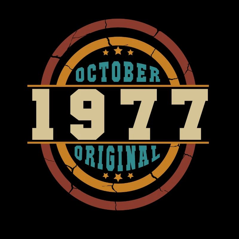Né octobre 1977 Orginal Retro
