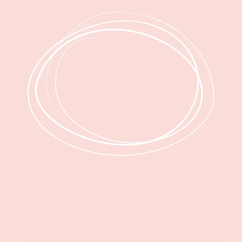 Abstract White Circle
