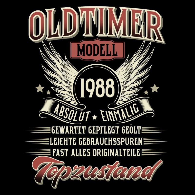 1988 Geboren Geburtstag Oldtimer
