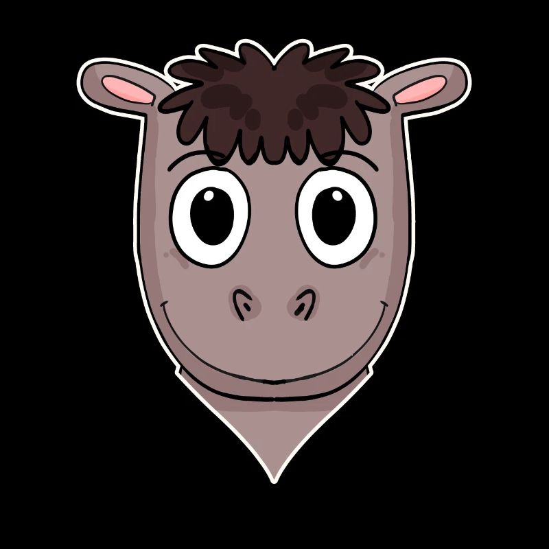 Tête d’animal de cheval Tête d’animal