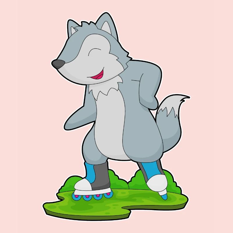 Wolf Inline skating Inline skates