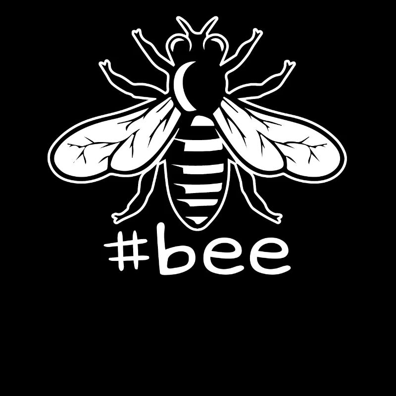 Funny Bee Hashtag