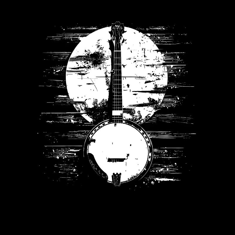 Dessin de banjo
