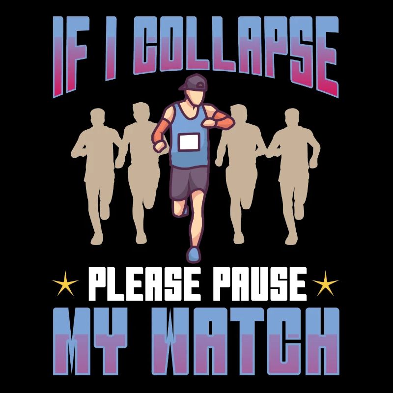 Marathon Collapse Pause My Watch Jogging