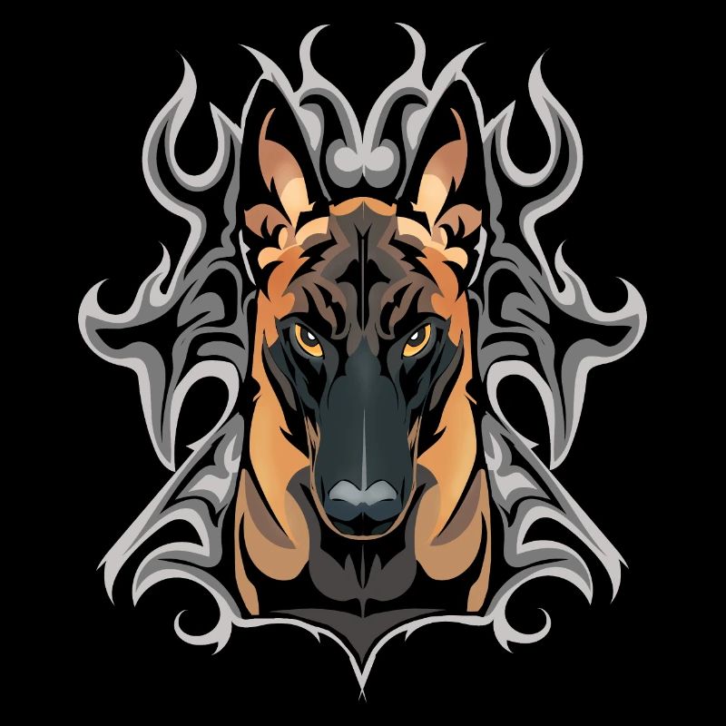 Dunkler Malinois