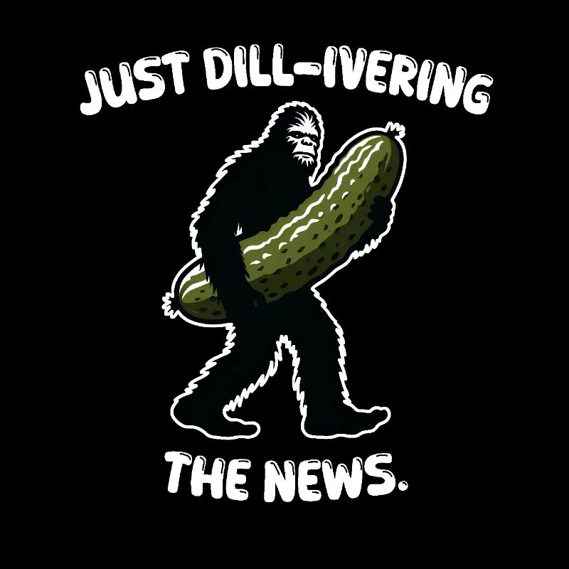 Juste de l’aneth. Cornichon Bigfoot Sasquat