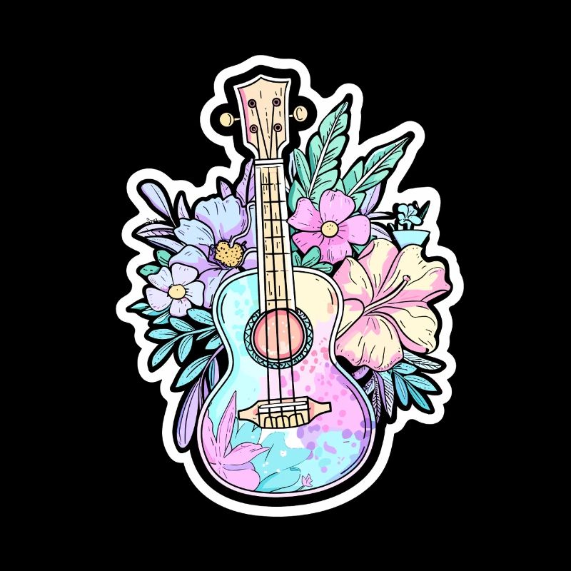 Ukulele Comic Style