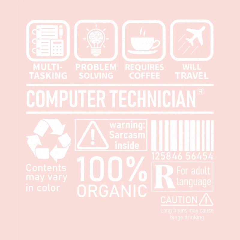 Technicien en informatique multitâche résolution de problèmes