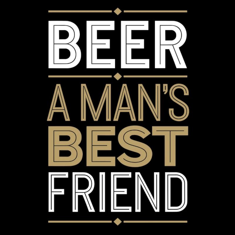 Männer und Bier – echte Freundschaft