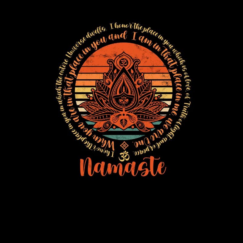 Namaste, wir sind eins, umarme die kollektive Stille -