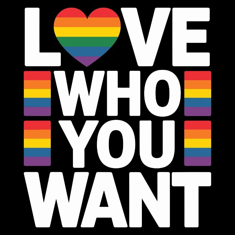 Liebe wen du willst: Regenbogenherz