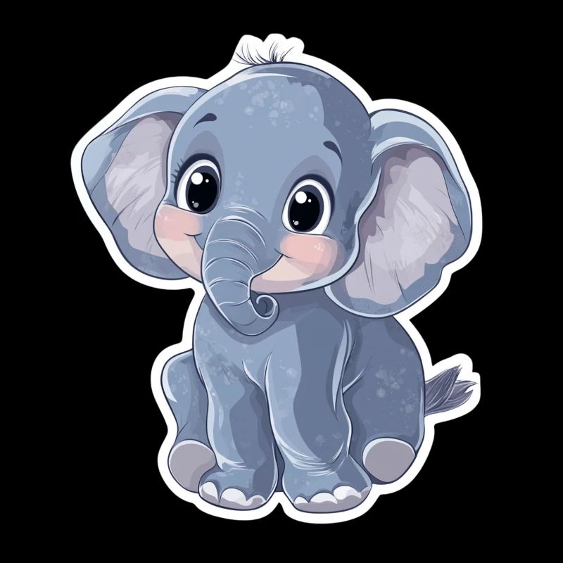 Cute elephant – gift idea for animal lovers
