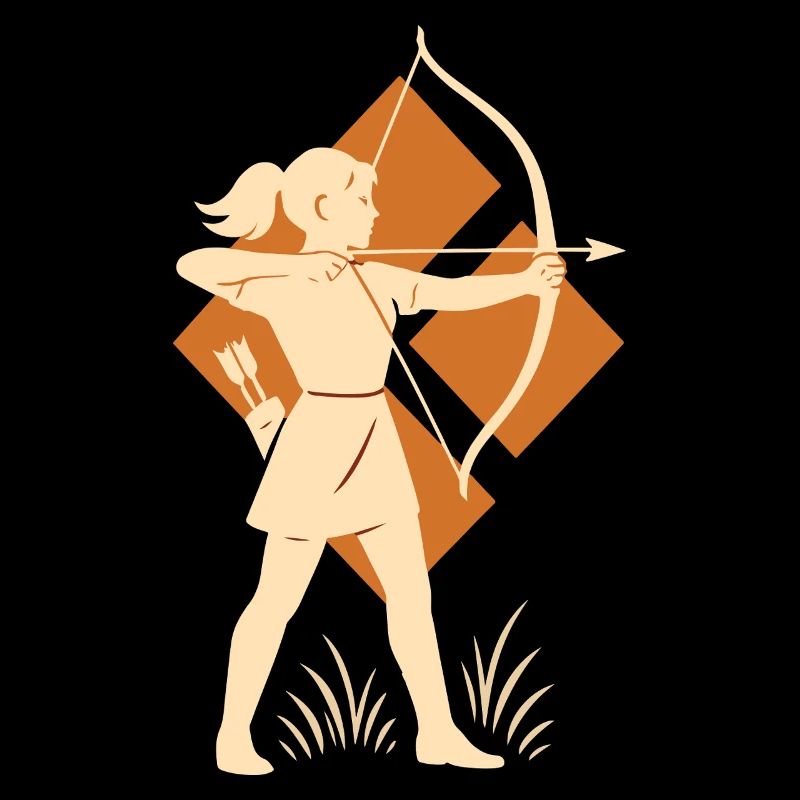 Filles Archer Tir à l’arc Cible