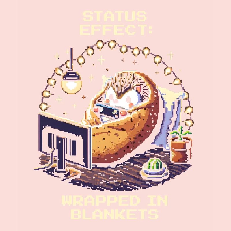 Statut : Blotti dans des couvertures