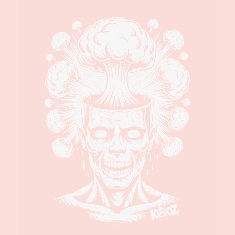 Creative explosion and comic illustration