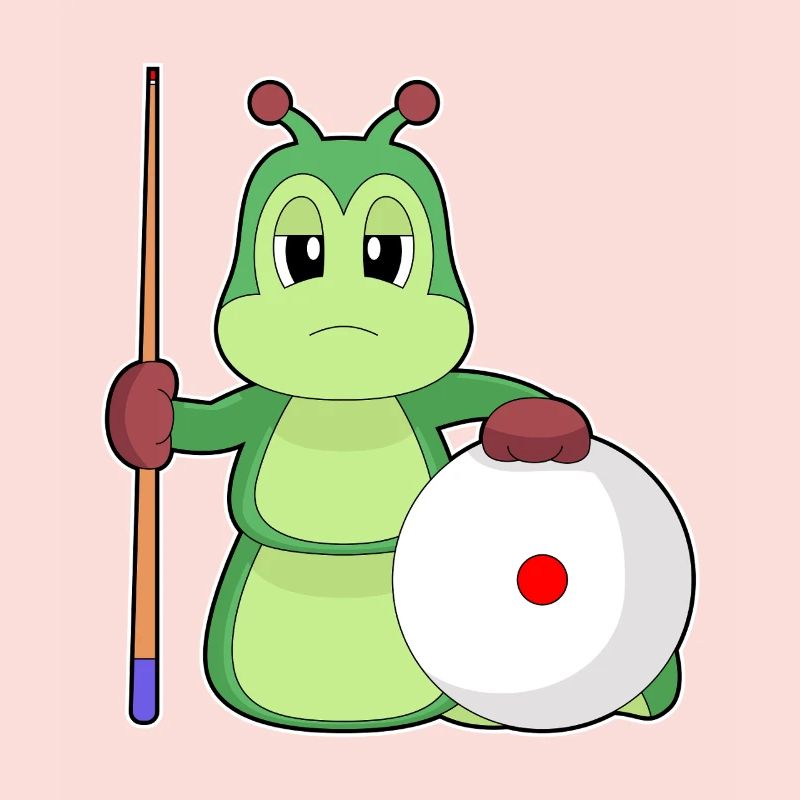 Raupe Billiard Queue