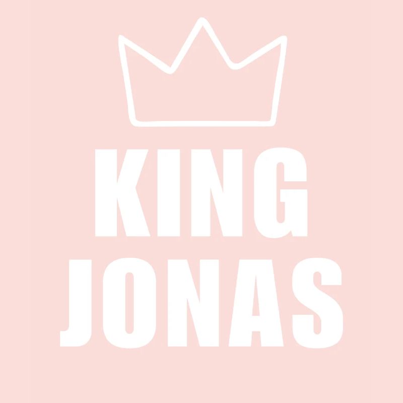 Jonas Name mit Buchstabe J - King Crown Hemd