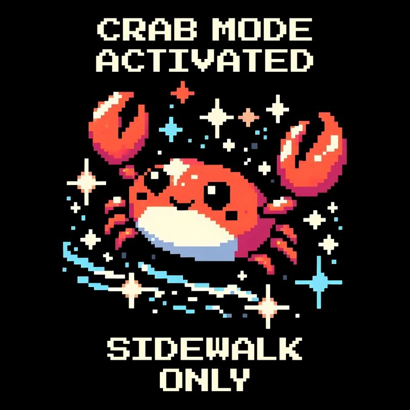 Crab mode activated: sideways only | Crab