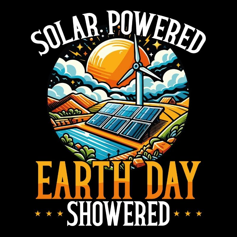 Solar Powered Earth Day Showered