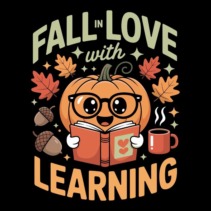 Fall In Love With Teaching Herbst Lehrerin