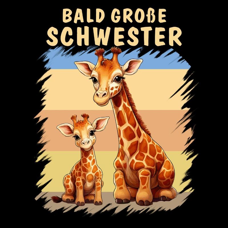 GIRAFFEN BALD GROßE SCHWESTER