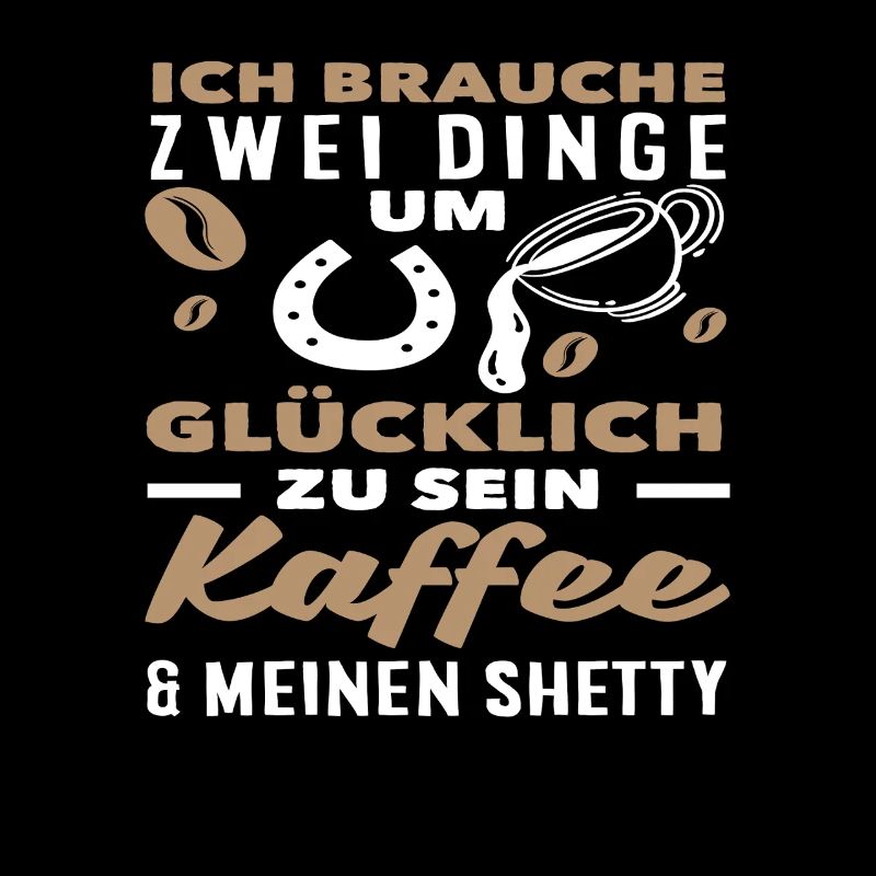 Pferdemädchen Reiten Ponyfans Reiter Shetty Kaffee