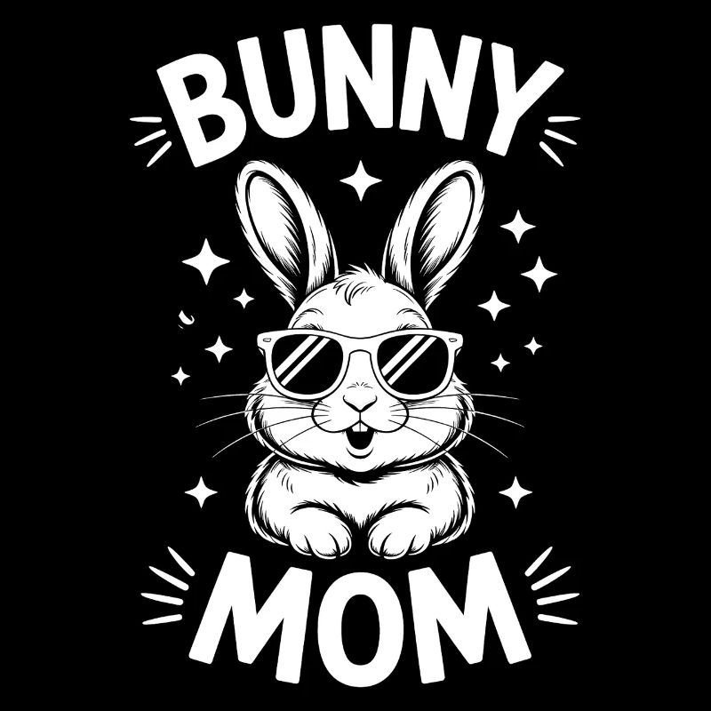 Bunny Saying Mom Rabbit Funny Bunnies Gift