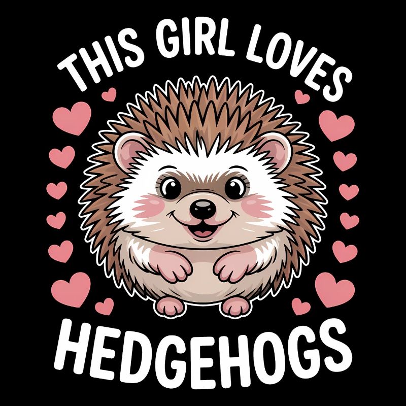 Igel Spruch Mädchen Lustiges Igel Geschenk