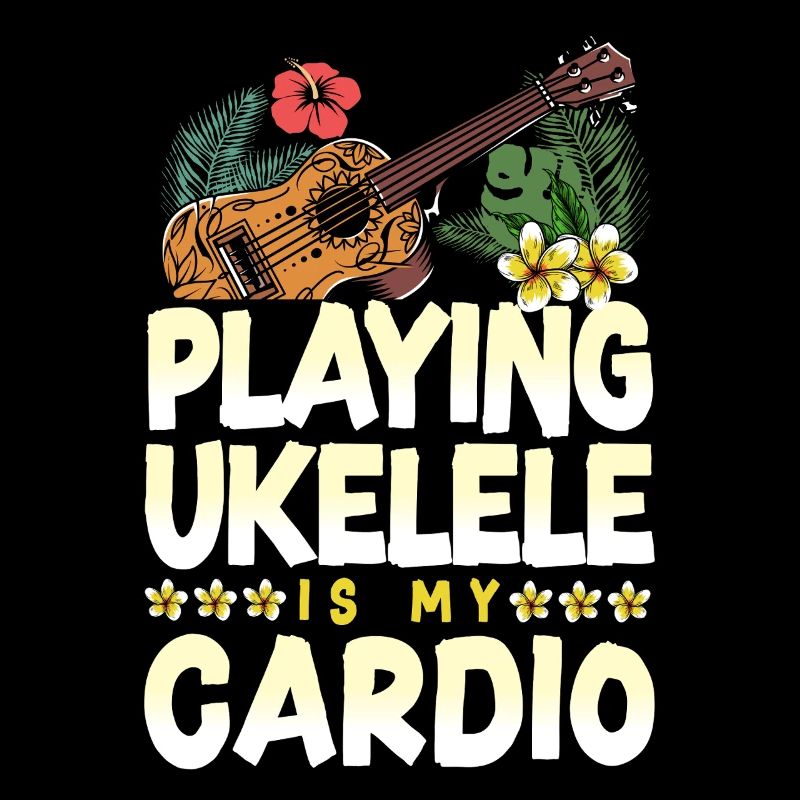 Hawaiian Ukulele Uke Playing