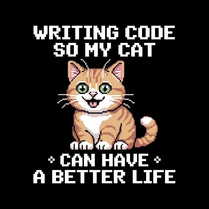 Programmation de Chat Codage Drôle et Chat Allemand