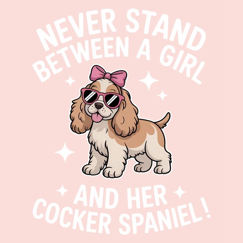 Cocker Spaniel Sprüche Cocker Spaniel Geschenk für