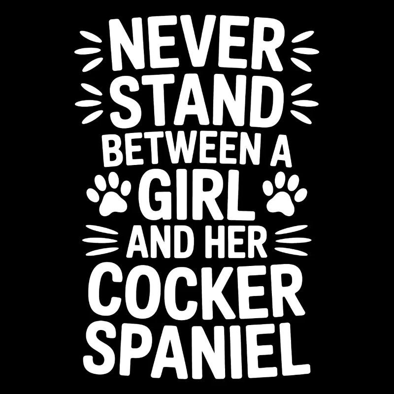 Cocker Spaniel faisant une blague Cadeau de cocker spaniel