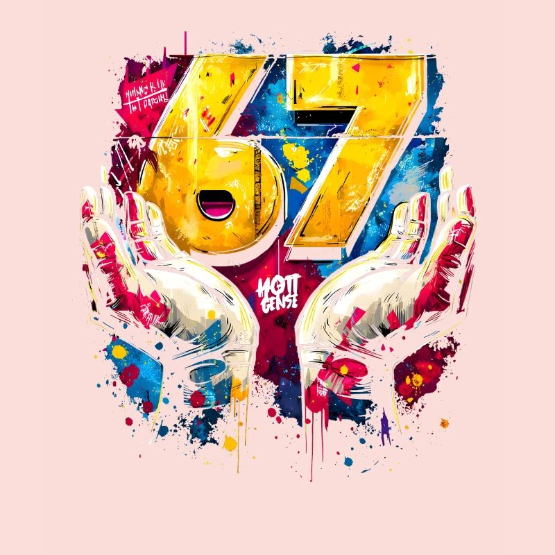 6 7 Mème du graffiti