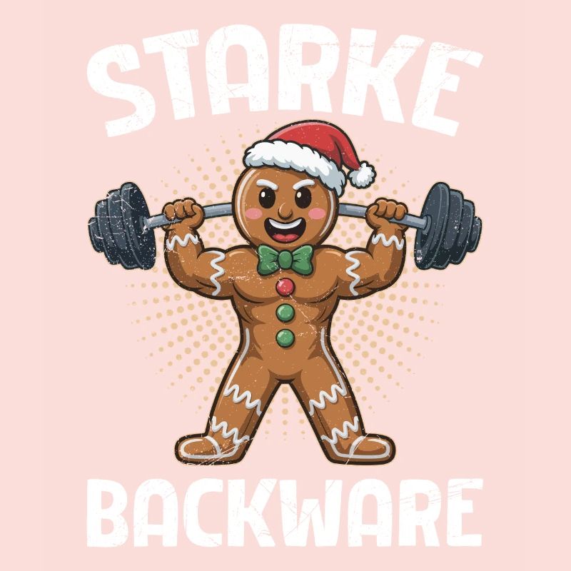 Lebkuchenmann STARKE BACKWARE Lustiges