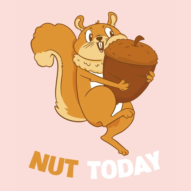 NUT TODAY Eichhörnchen Eichel