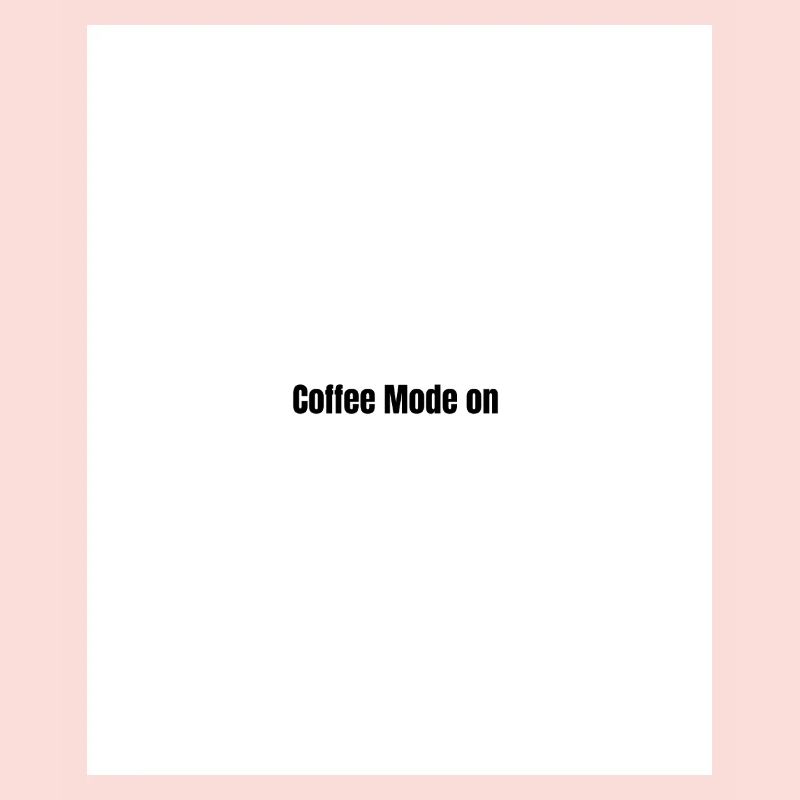 Mode café activé
